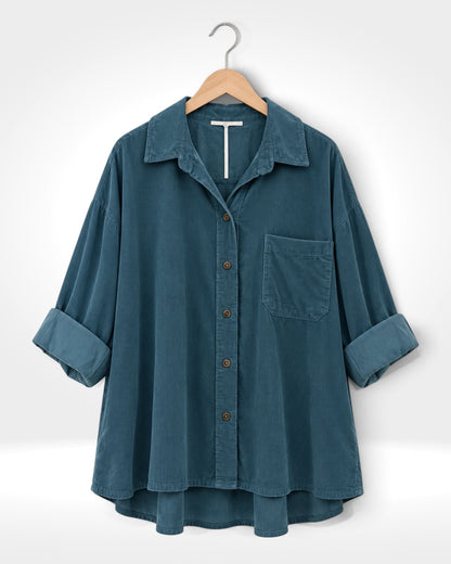 Marlow Fine Needlecord Pocket Shirt
