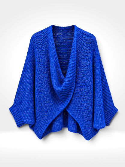 The Chunky Wrap Knit.
