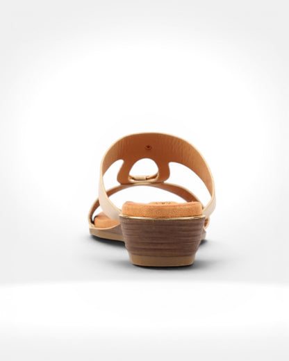 Claudia Gold Sandal