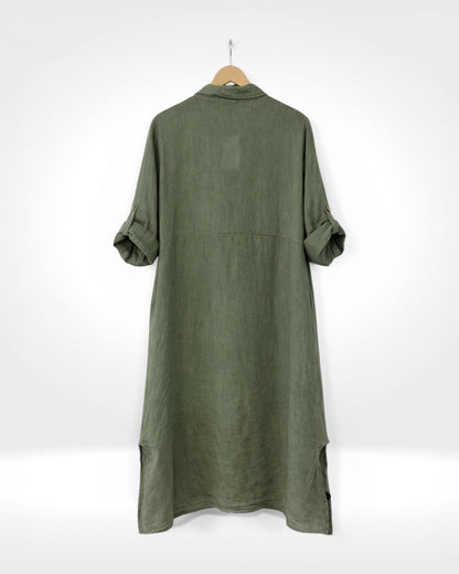 Leinen-Hemdkleid "Essential"