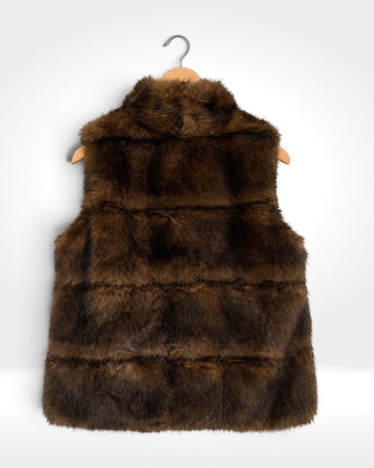 Luxe Faux Fur Panelled Gilet