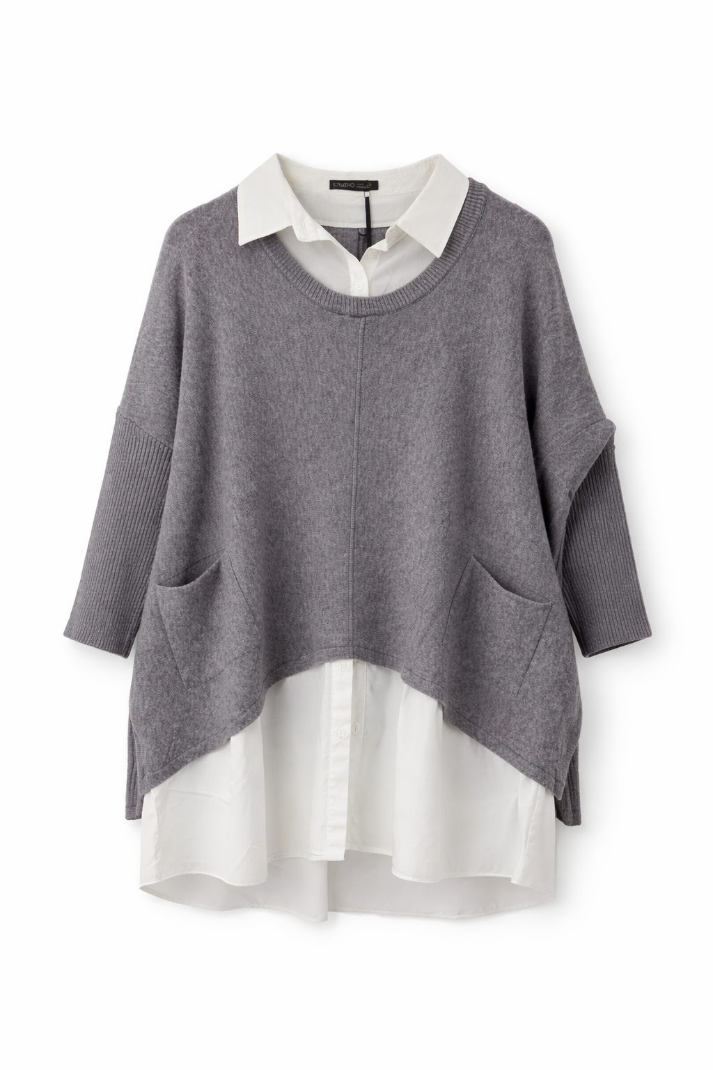 Two-Look One-Piece Knit