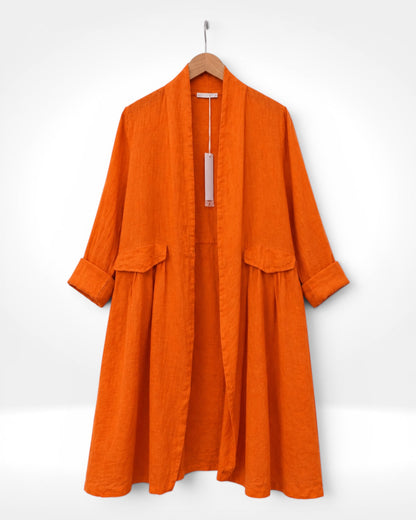 Willow Linen Duster Coat