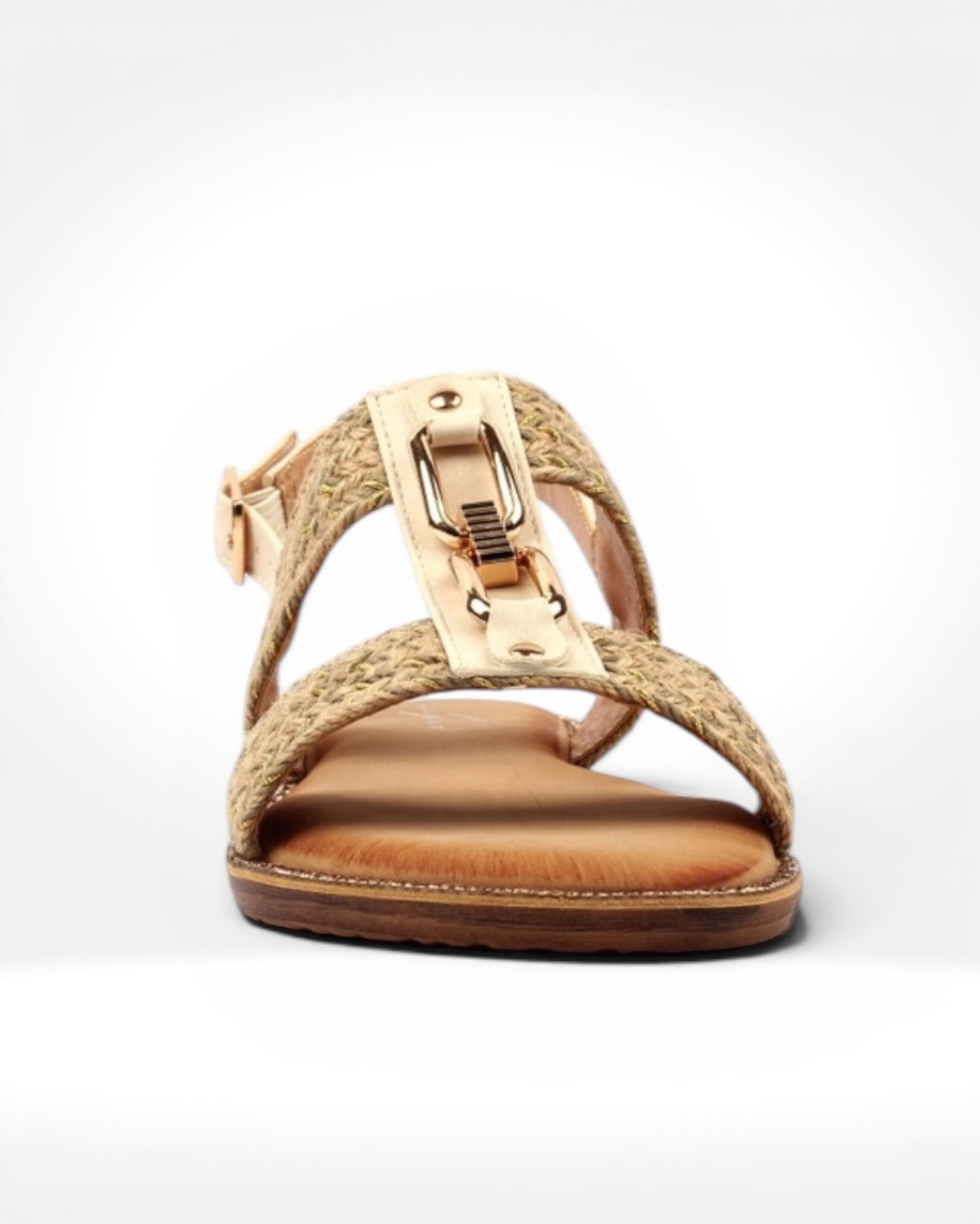 Lumi Cream Sandal