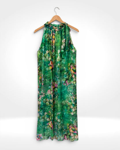 Silk Garden Dress