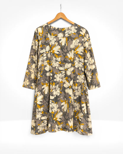 Floral Breeze Swing Tunic (Bella Blue)