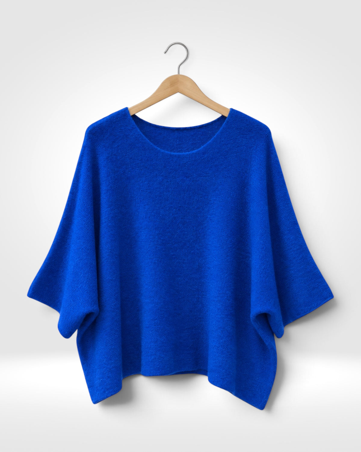 Relaxed Batwing Knit Top