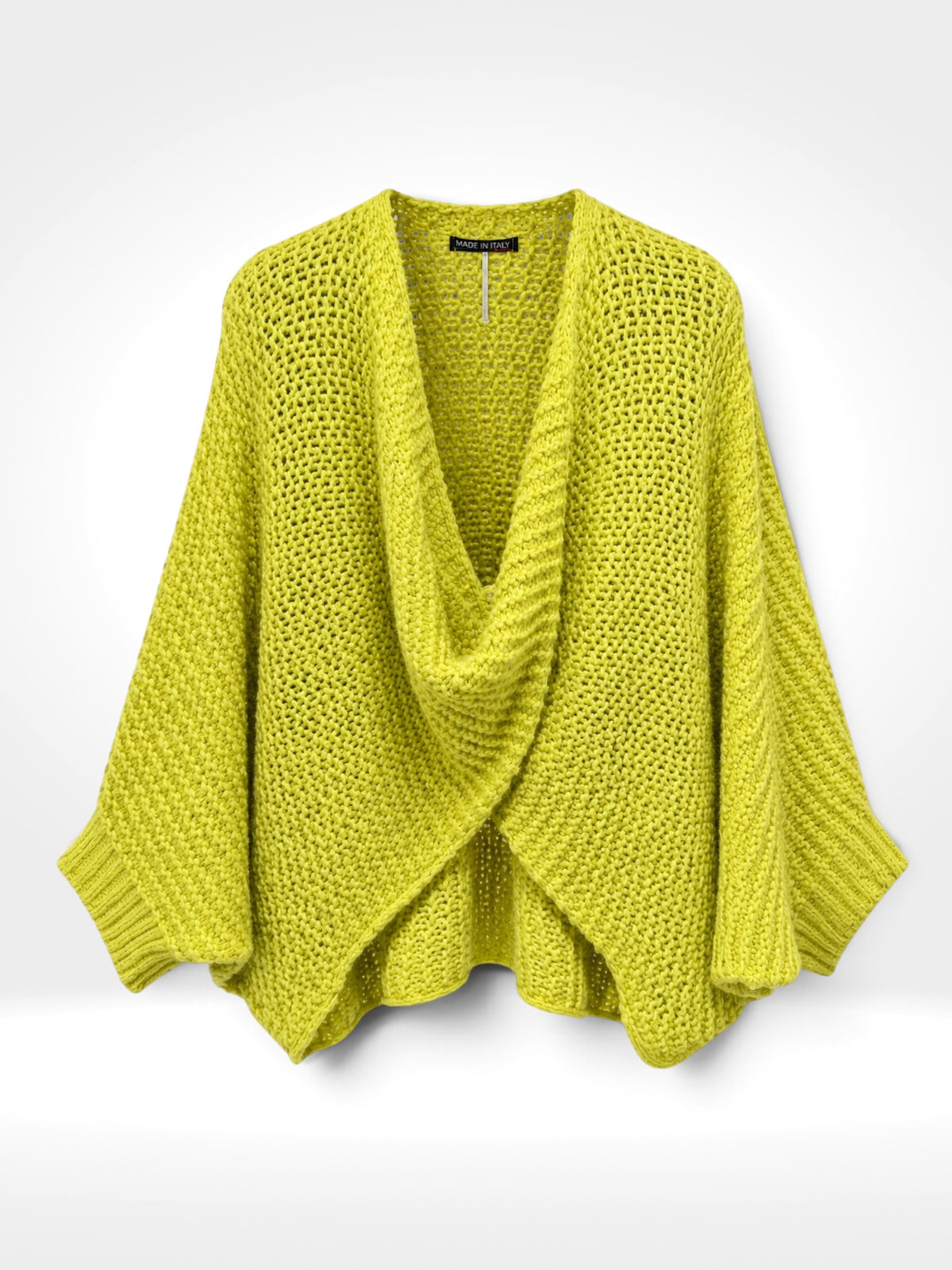 The Chunky Wrap Knit.