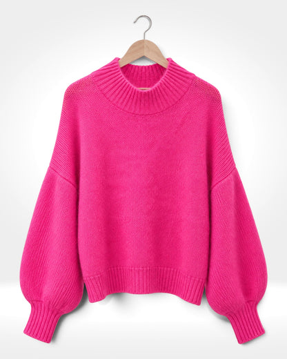 The Bella Mohair Balloon Sleeve Jumper