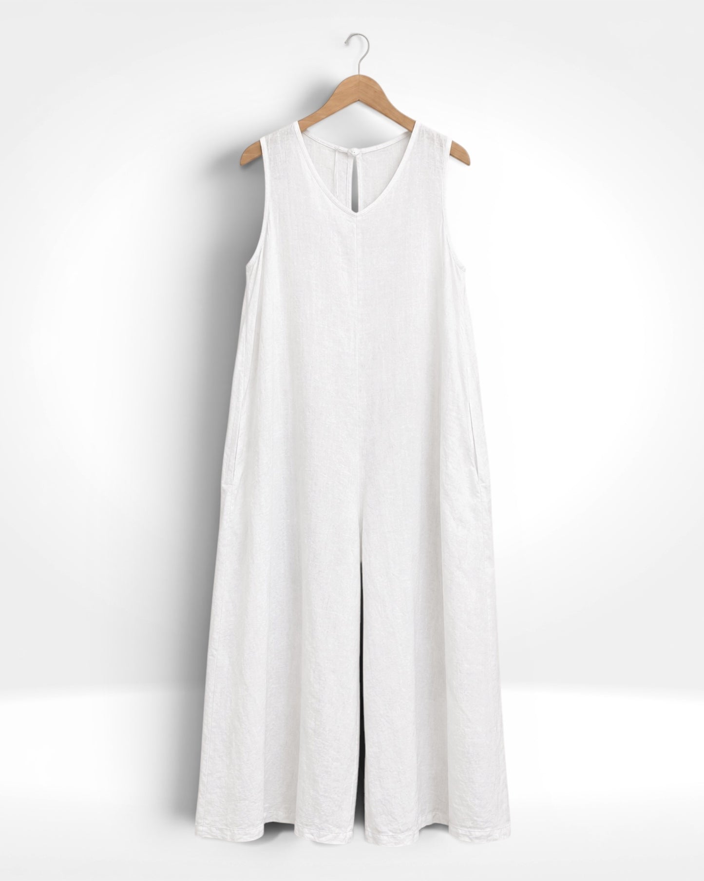 Palazzo Linen Jumpsuit