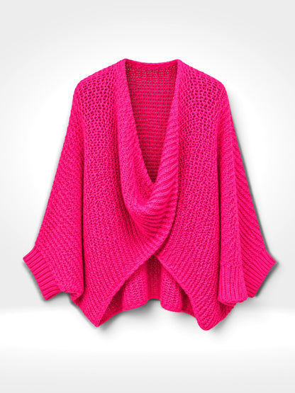 The Chunky Wrap Knit.