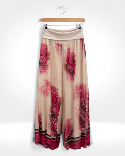 Paisley Silk Trousers