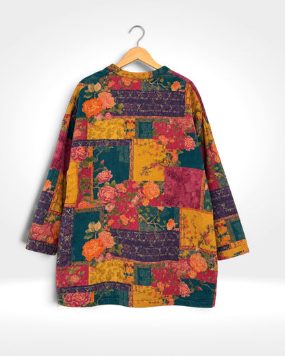 Jewel Garden Shirt Jacket (Bella Blue)