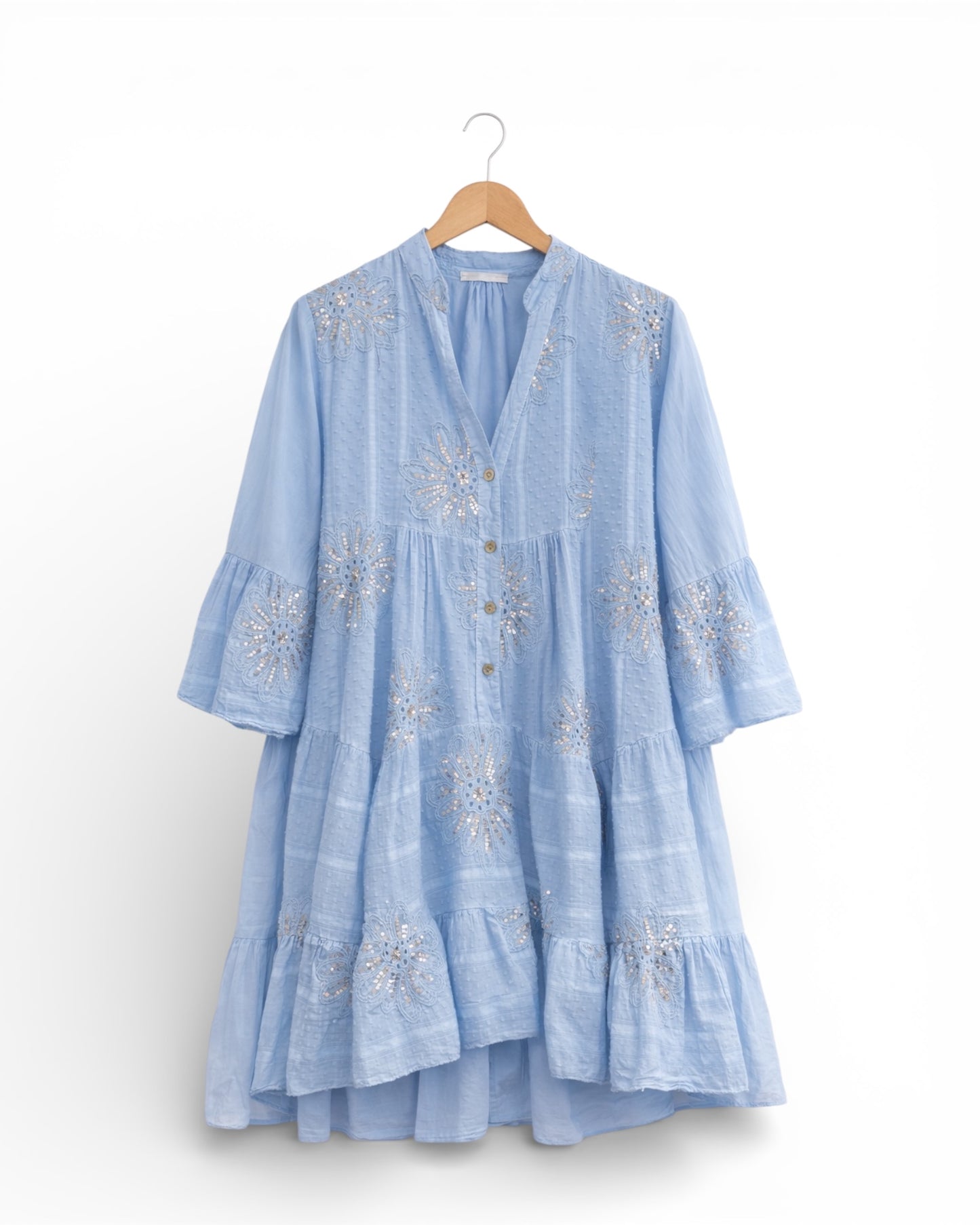 Aurora Sequin Cotton Dress Collection