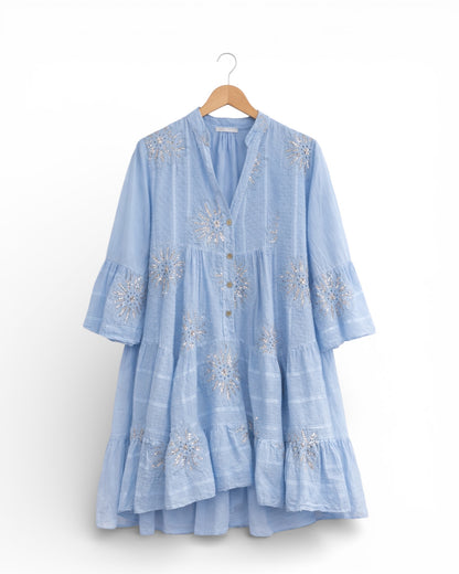 Aurora Sequin Cotton Dress Collection