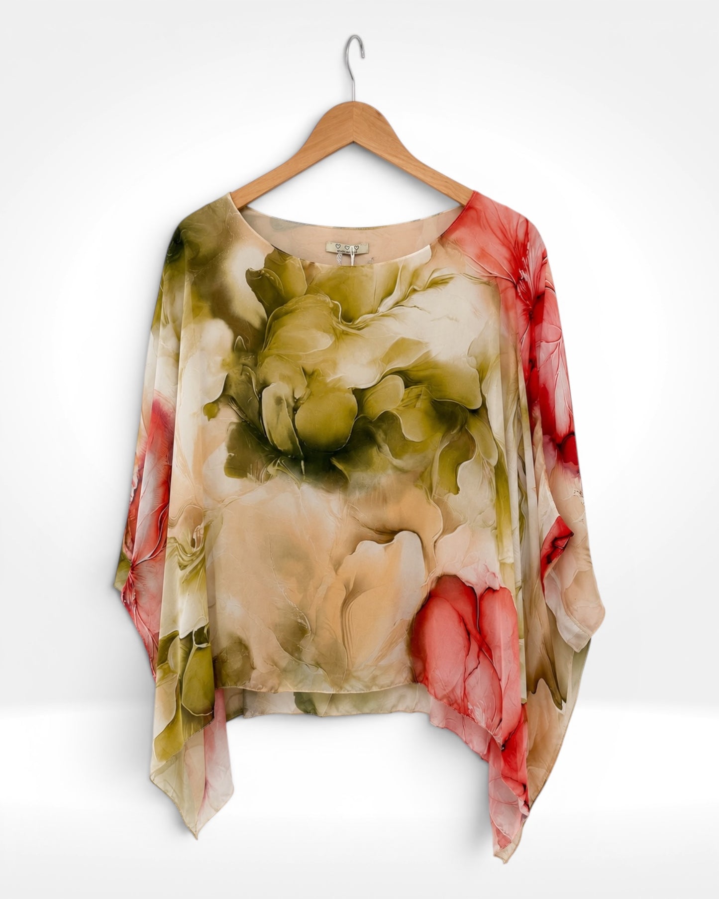 Eden Silk Batwing Top