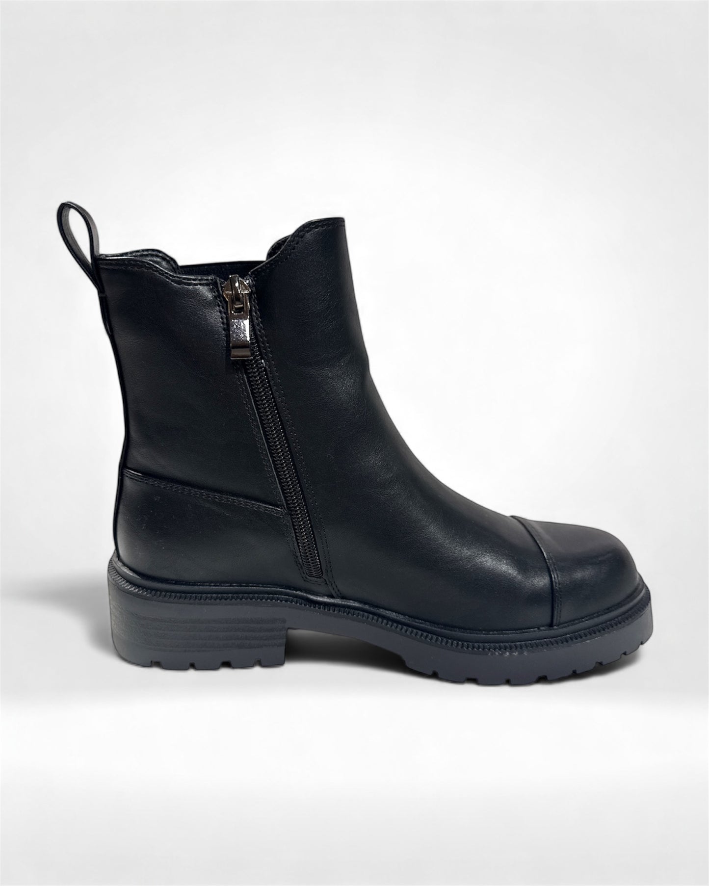 Ranch Black Ankle Boot