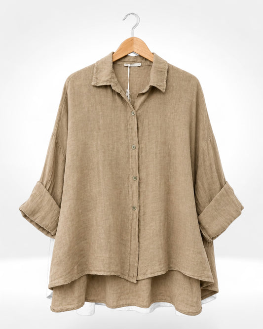 Classic Relaxed Linen Shirt