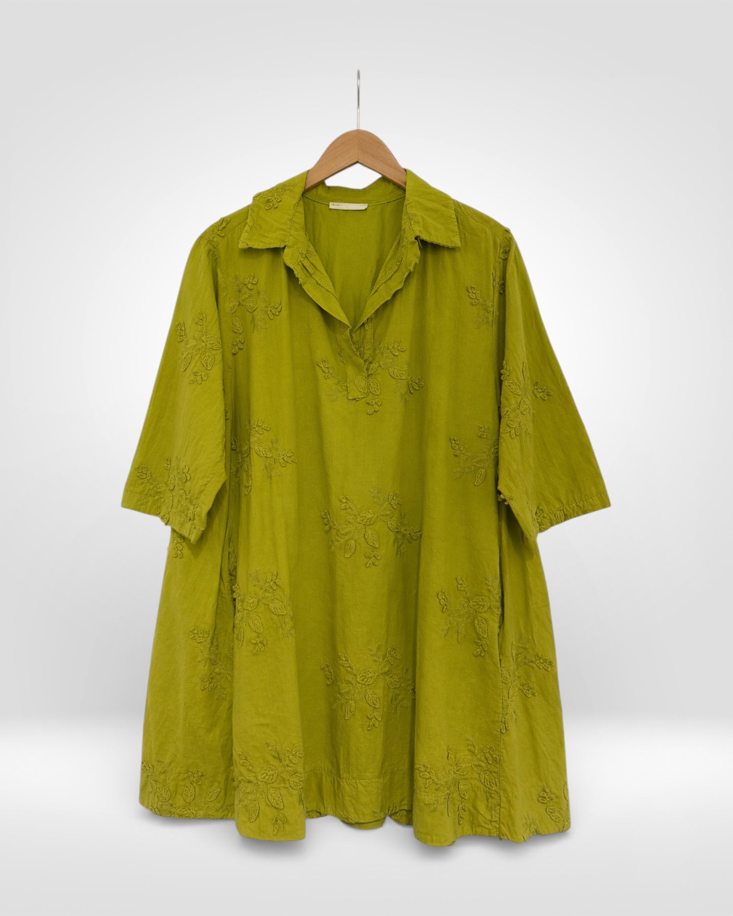 Embroidered Cotton Easy Tunic