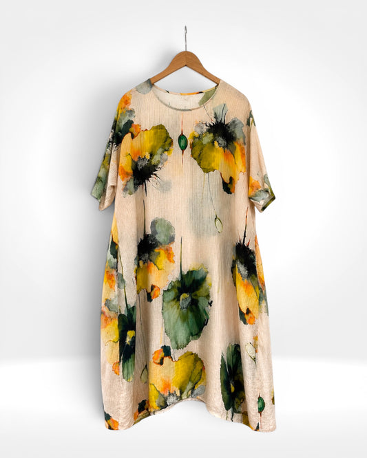 Watercolour Bloom Dress
