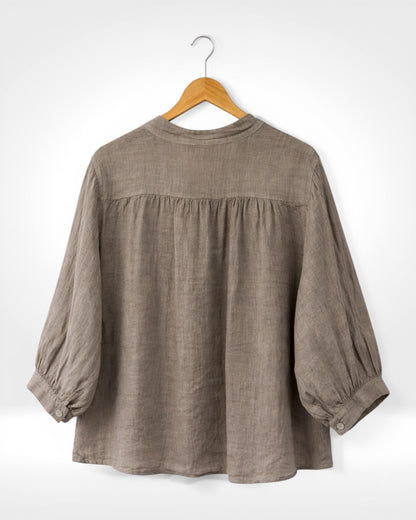 Relaxed Linen Button Shirt