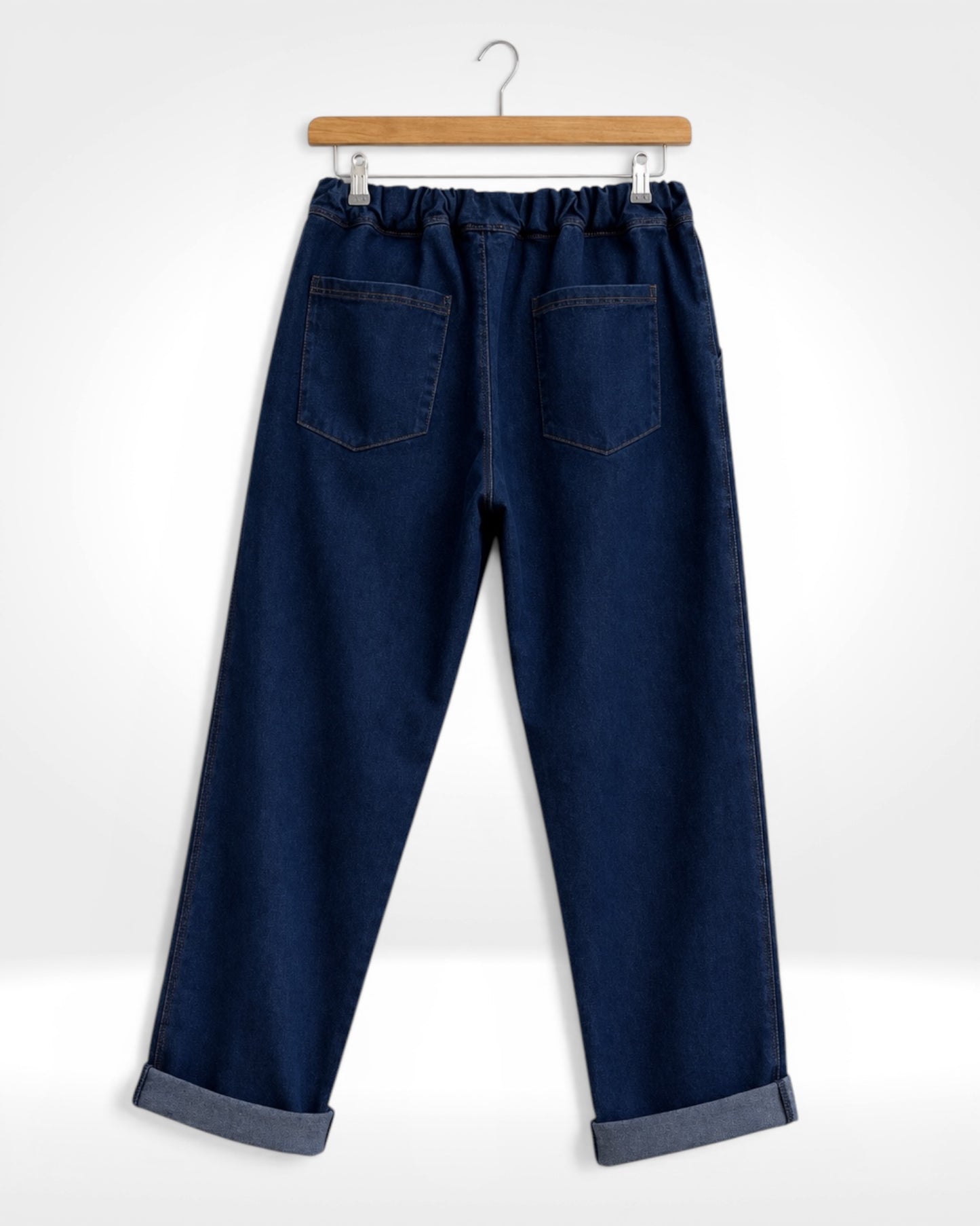 Pantalon en jean Indigo Flex à cordon de serrage