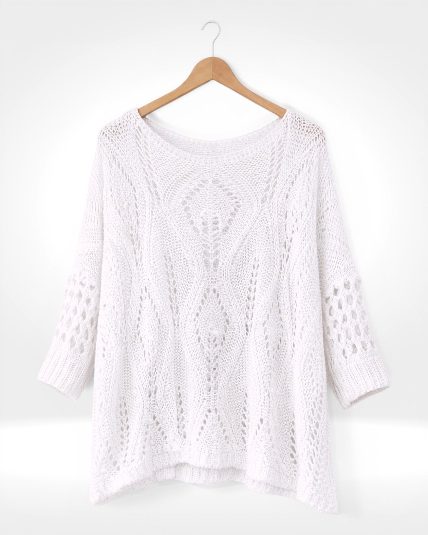 Crochet Knit Sweater