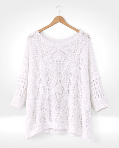 Crochet Knit Sweater