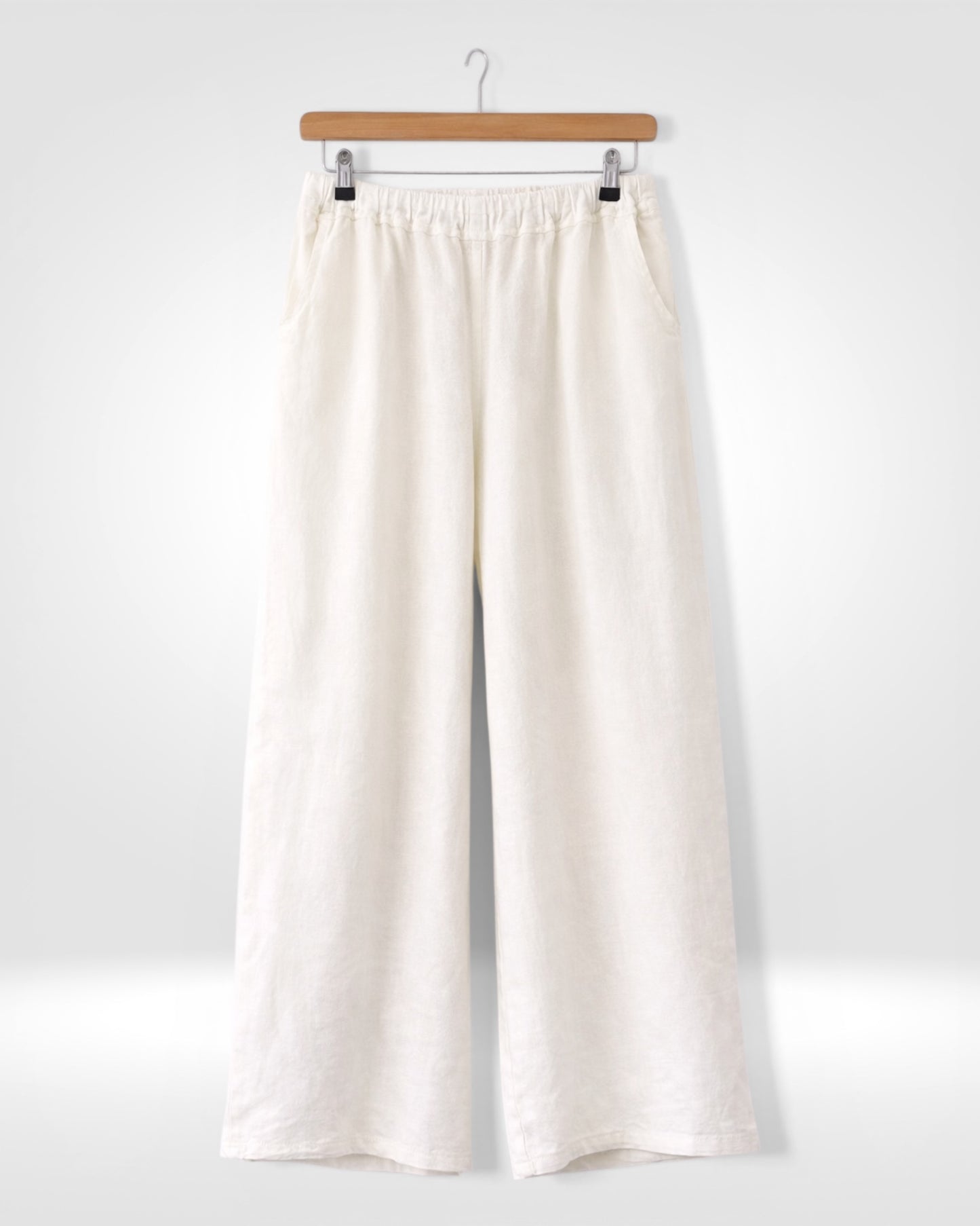 Linen Wide Leg Trousers