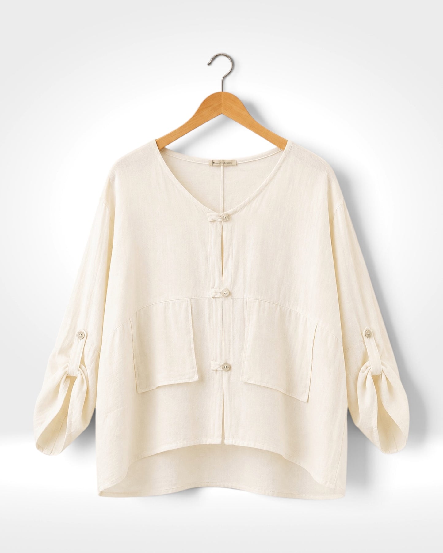 The Verona Linen Relaxed Top