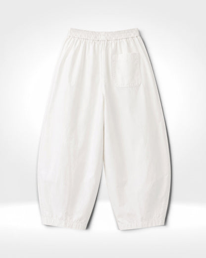 Cotton Bubble Trousers (Bella Blue)
