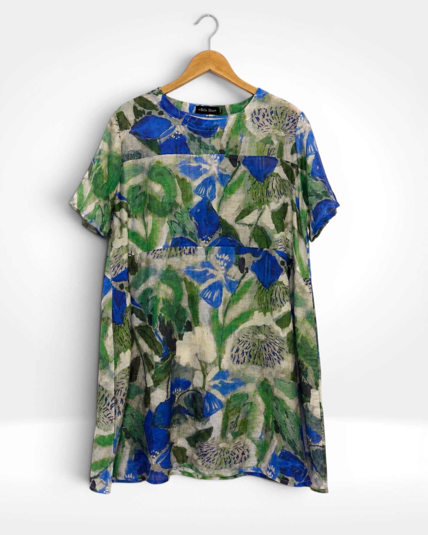 Azure Bloom Tunic/Dress (Bella Blue)