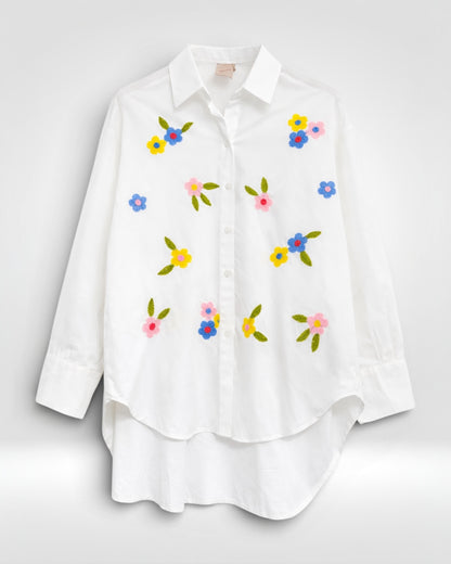 Bloomscatter Embroidered Shirt