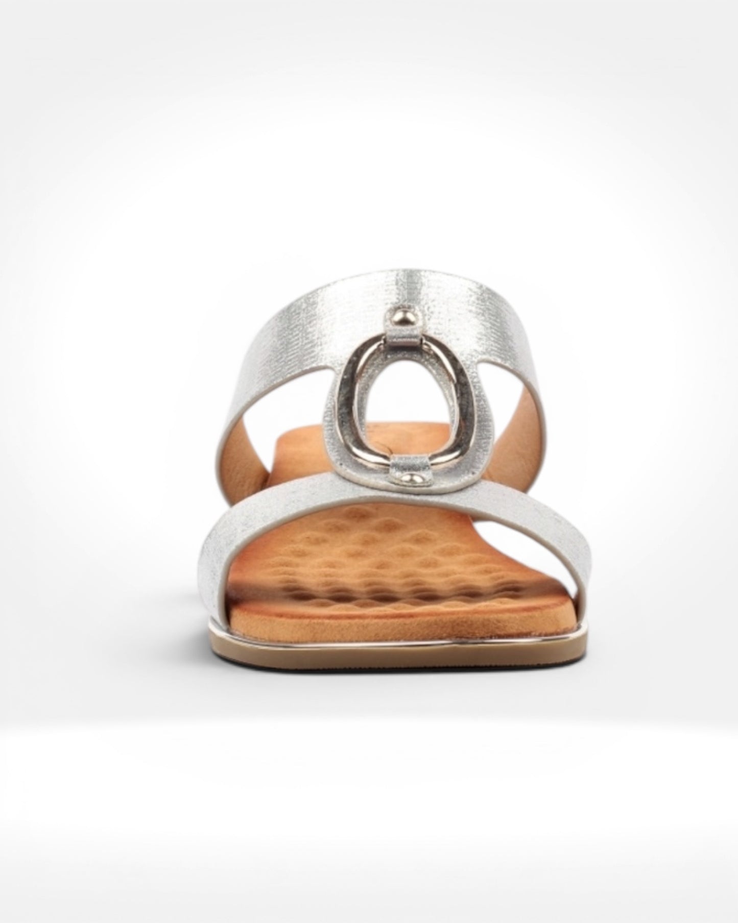 Claudia Silver Sandal