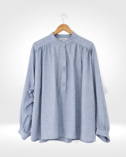 Willow Cotton Linen Blouse