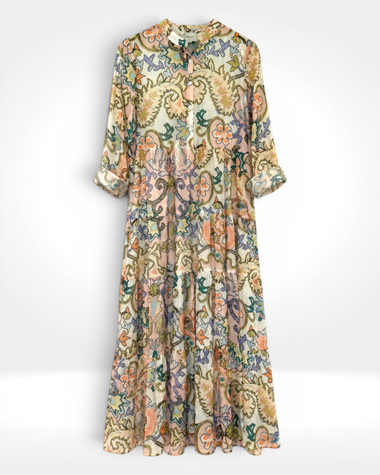 Willow Paisley Maxi Dress