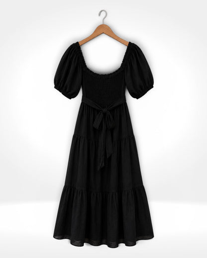 The Willow Smocked Midi Dress