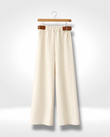 Wide-Leg Form Lounge Trousers