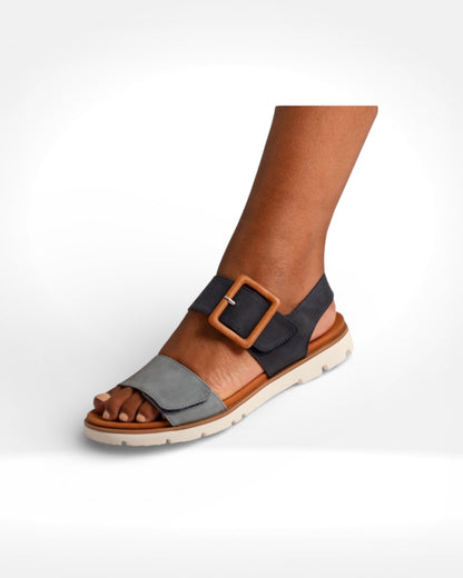 Gabby Navy Sandal