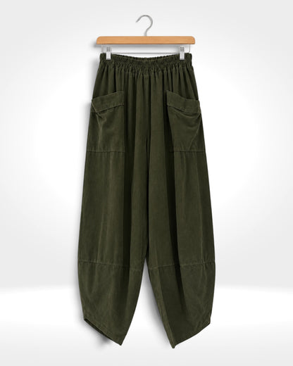 Siena Fine Needlecord Barrel Trousers