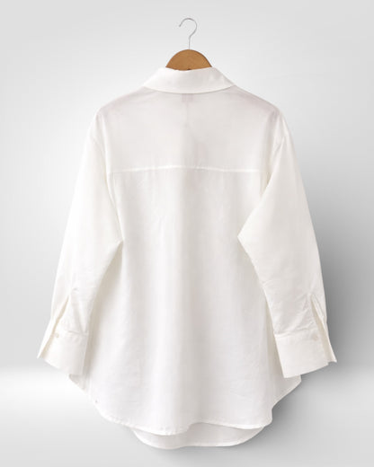 Pearl Diamond Vine Cotton Shirt