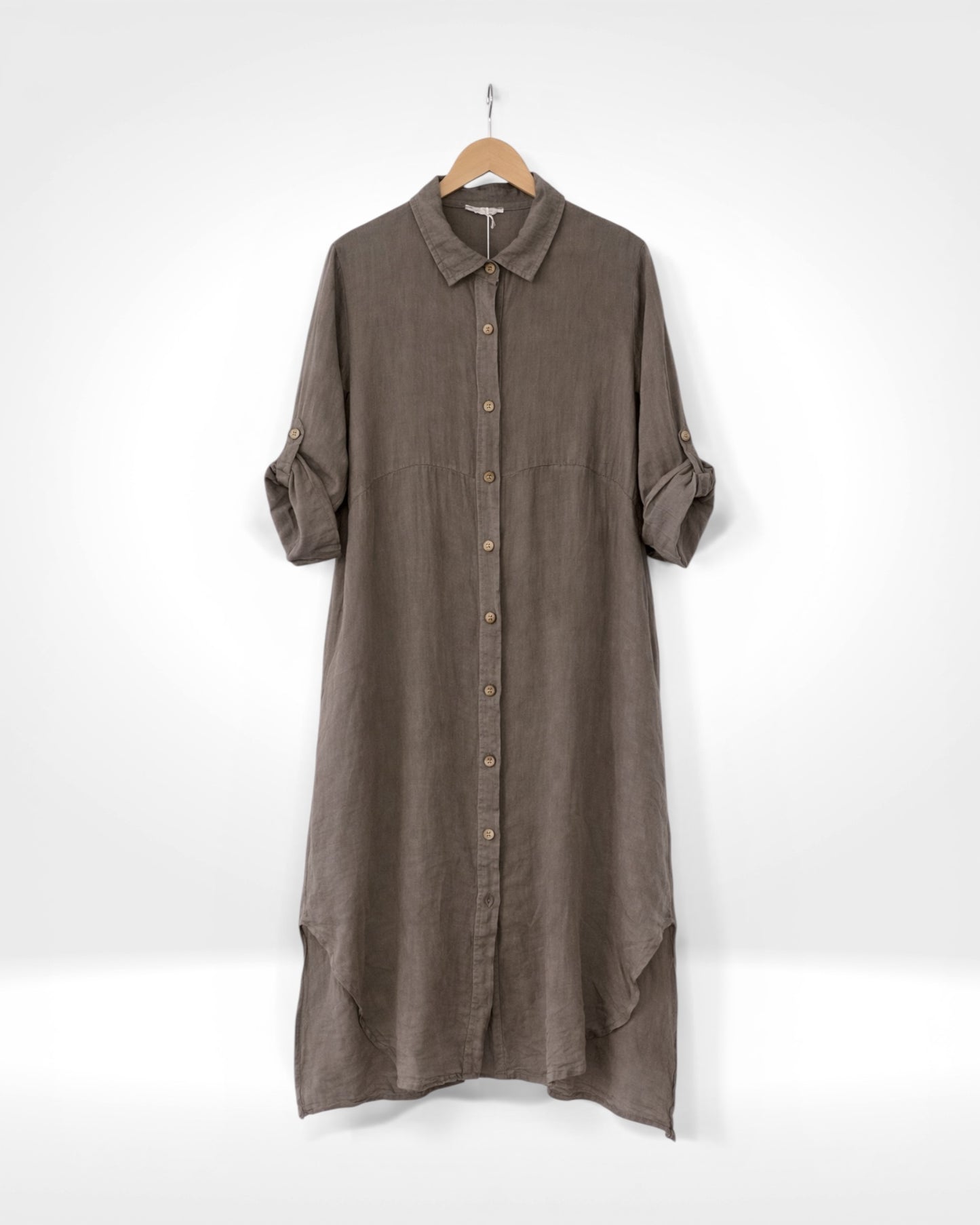 Leinen-Hemdkleid "Essential"