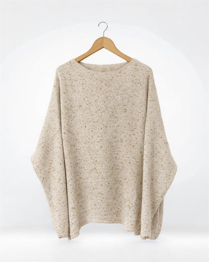 Golden Fleck Fine Knit Jumper
