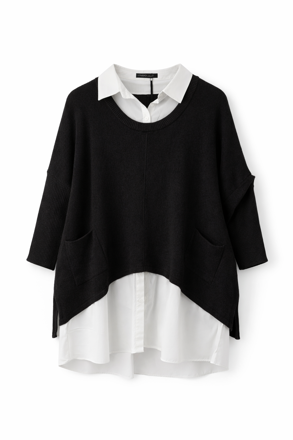Two-Look One-Piece Knit