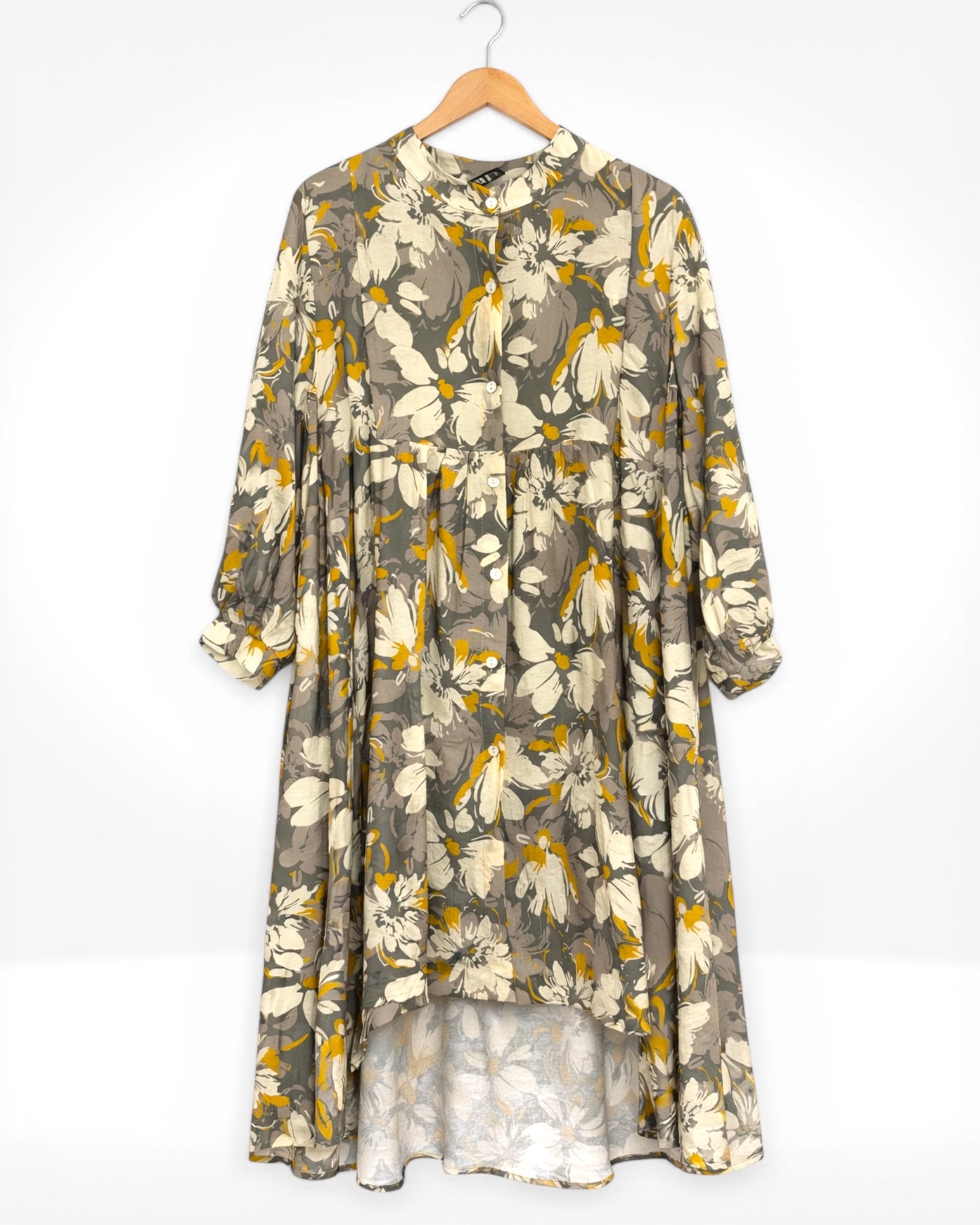 Floral Breeze Smock Dress (Bella Blue)