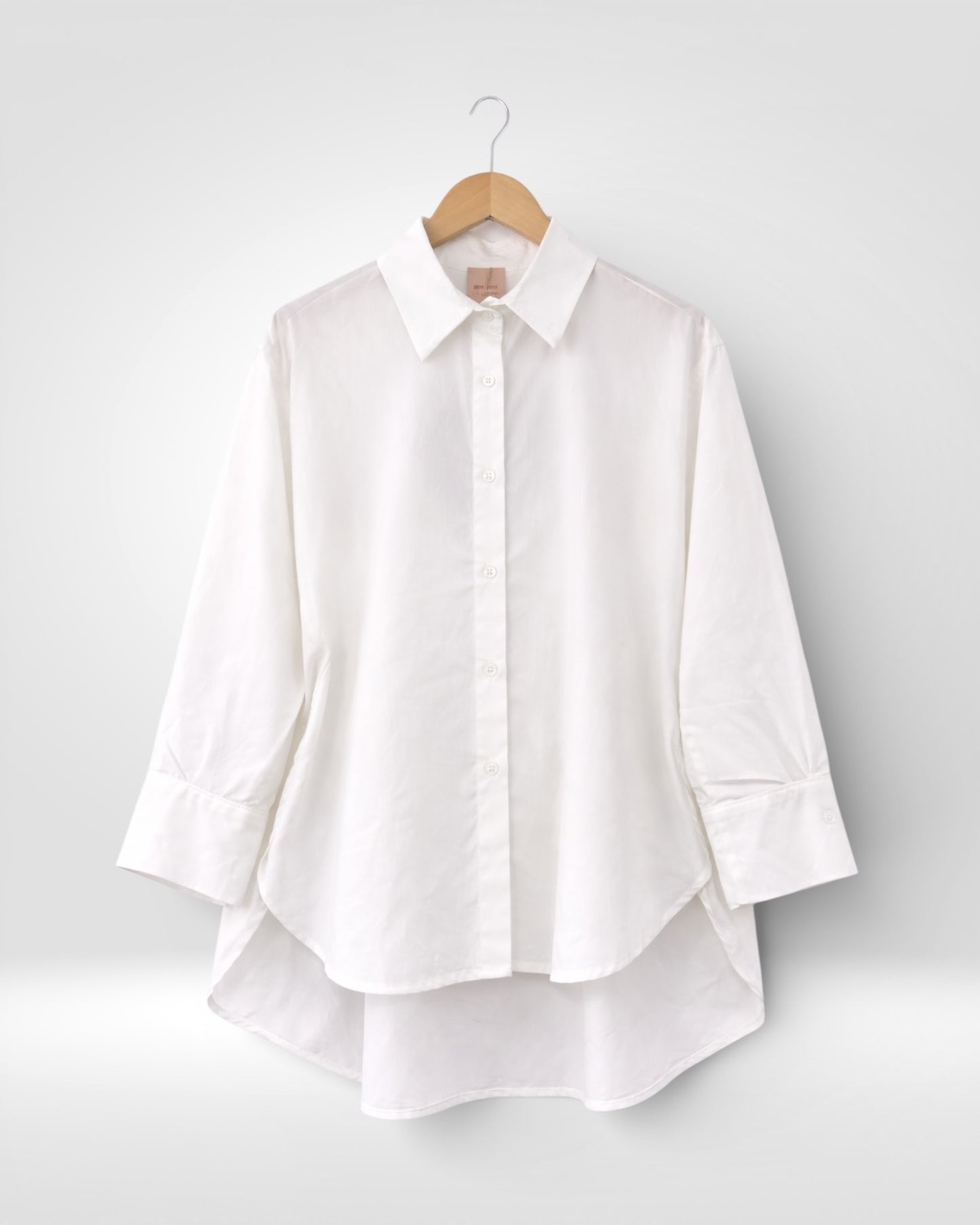 Essential Flow Cotton Button-Down