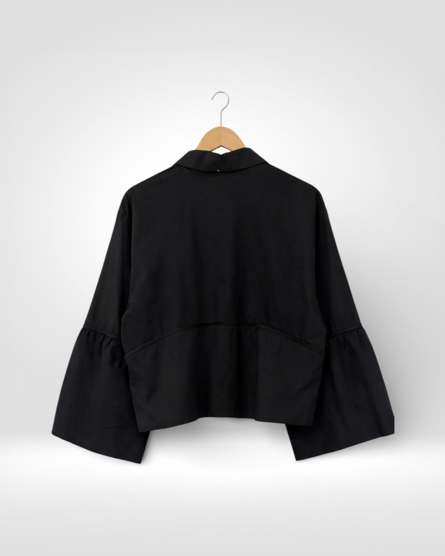 Modern Muse Cotton Cropped Shirt