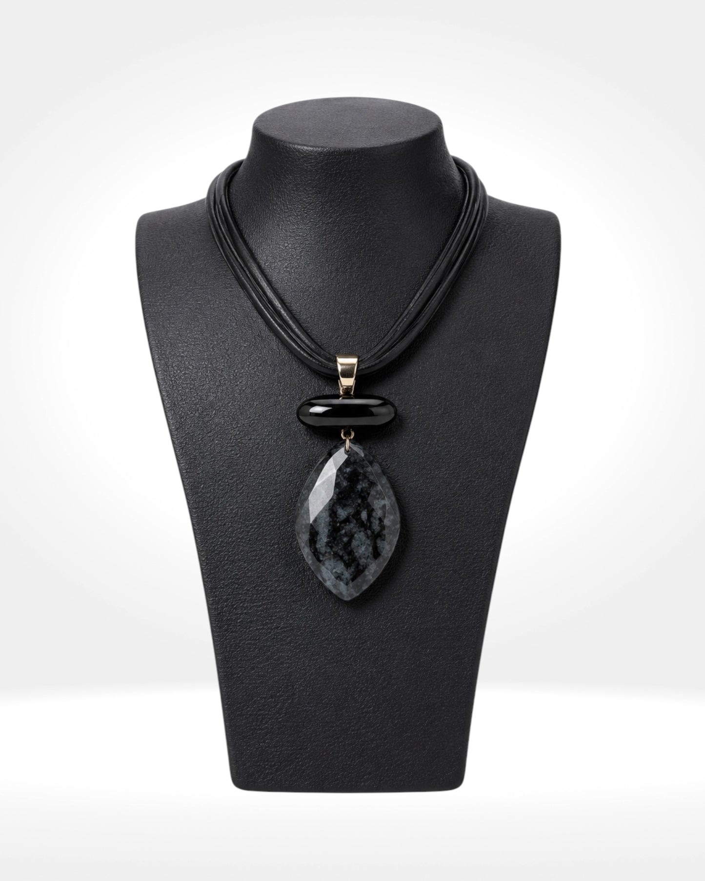 Midnight Eclipse Statement Necklace