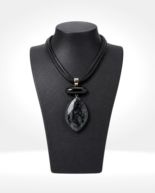 Midnight Eclipse Statement Necklace