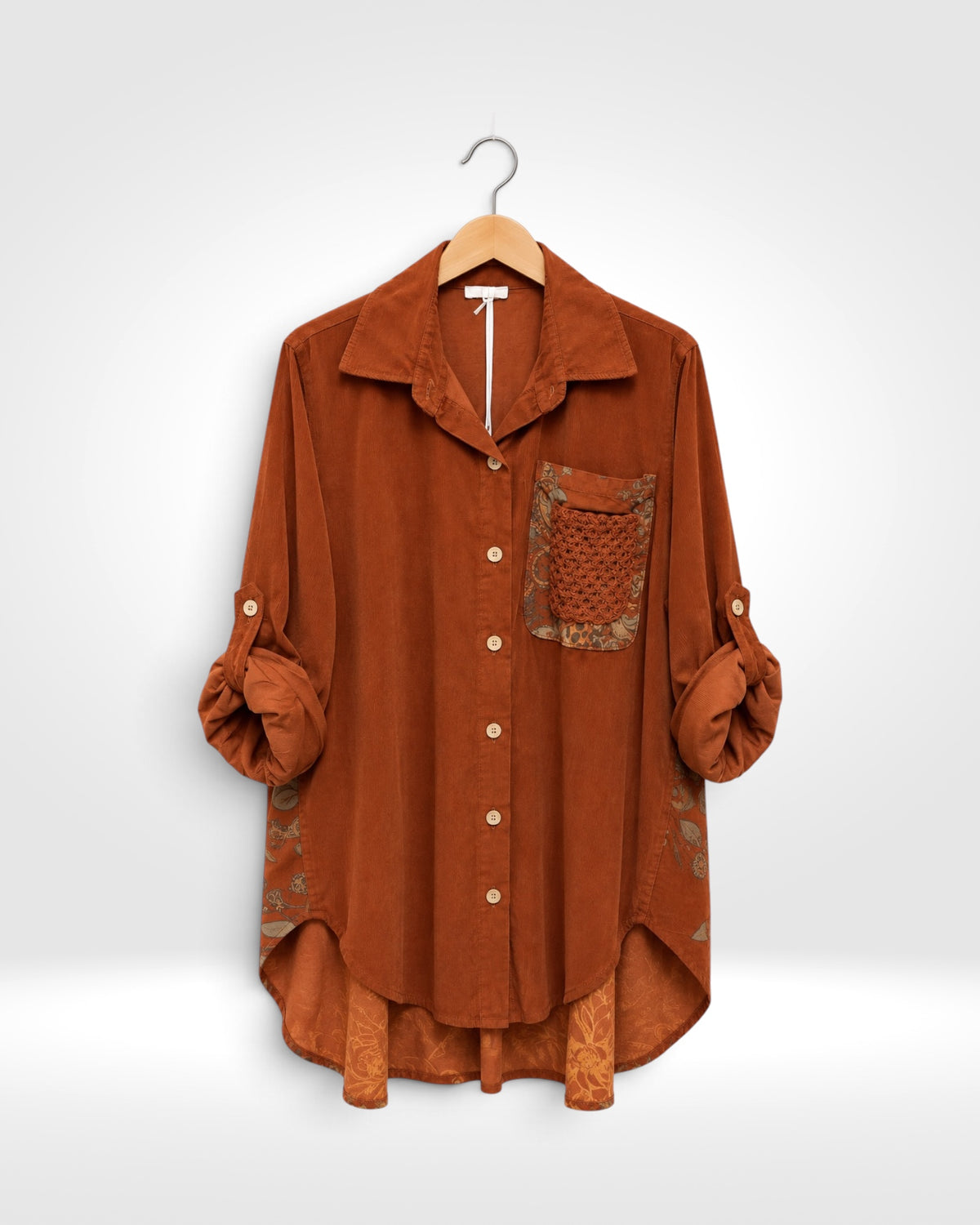 The Fiorella Fine Cord Shirt